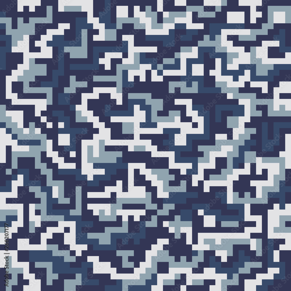 Vector military squre camouflage seamless pattern. Vector illustration can be used for wallpaper, pattern fills, web page background, print on fabric or wrapping paper. Vector military squre camouflage seamless pattern. Vector illustration can be used for wallpaper, pattern fills, web page background, print on fabric or wrapping paper.