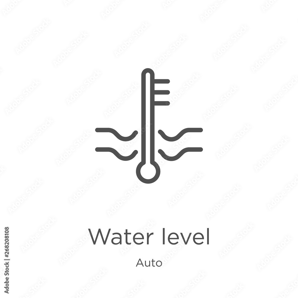 water-level-icon-vector-from-auto-collection-thin-line-water-level