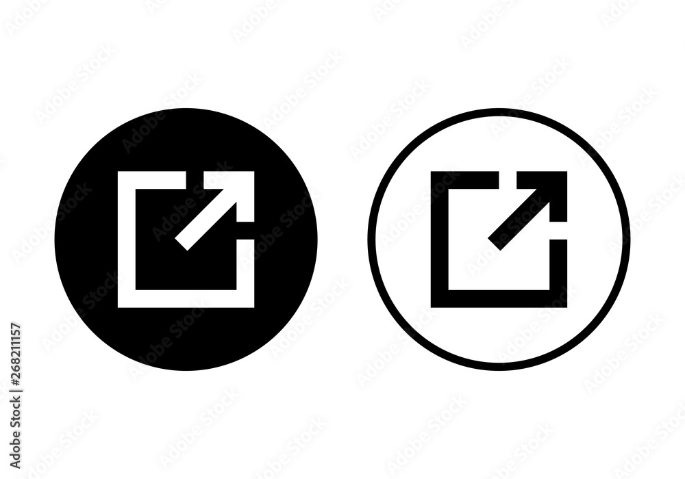 Link icon. Link vector icon. External link symbol vector icon. Hyperlink symbol. Link icon. Link vector icon. External link symbol vector icon. Hyperlink symbol.