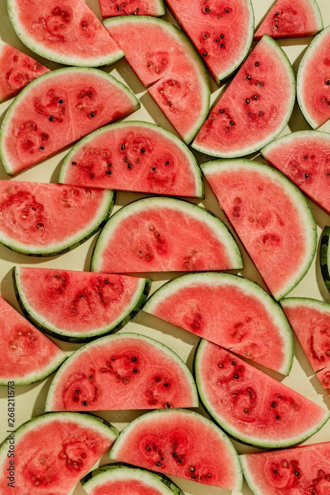 Watermelon slices