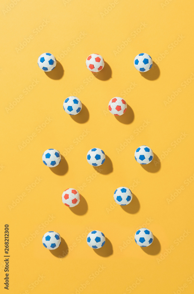 Football/soccer  balls.
