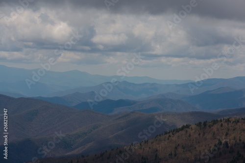 panoramic view of the mountains