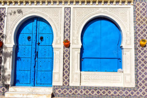 Traditional Decoration in a House in Kairouan, Tunisia. © Narda
