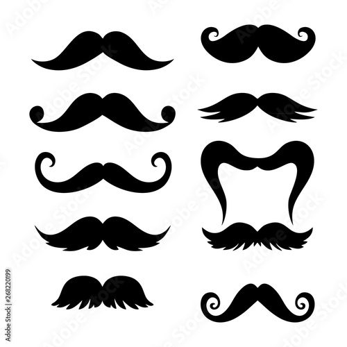 Collection of mustaches