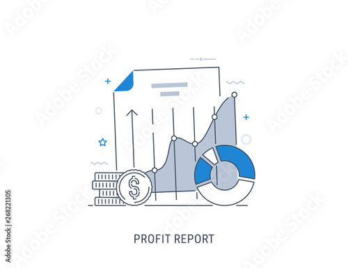 Data analytics and profit report