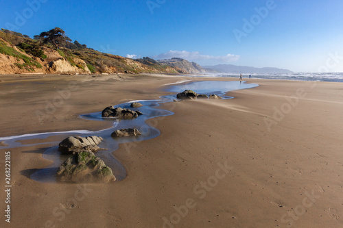 The beach at Fort Funston - San Francisco USA photo