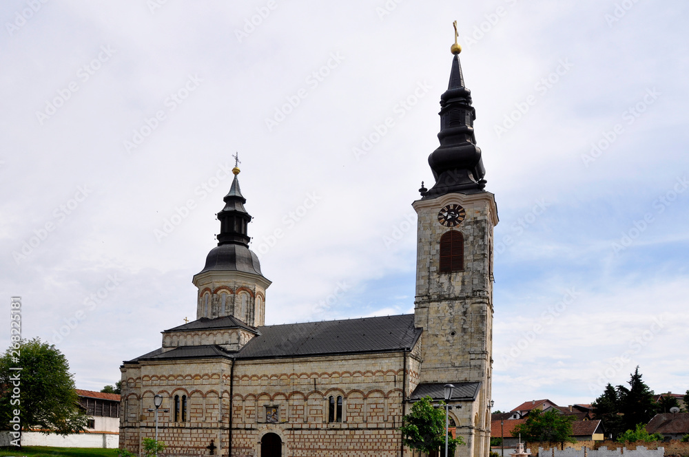 Church of the Nativity of the Blessed Virgin . Sremska Kamenica.Serbia.