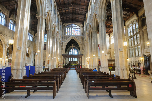 Interior of St John the Baptist Church, Cirencester