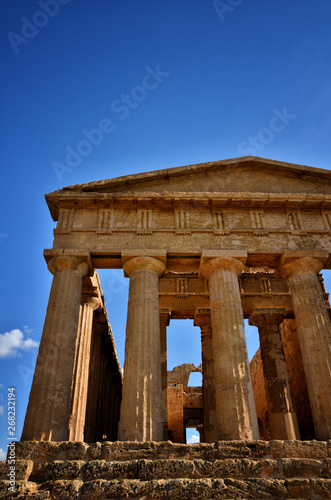 The Valley of the Temples is an archaeological site in Agrigento, Sicily, Italy. photo