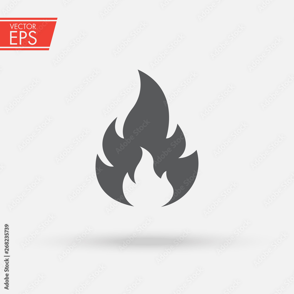 Fire Warning Dangerous flame attention icon icon. Flammable danger symbol, filled flat sign, solid pictogram, isolated on white. Exclamation mark triangle symbol, logo. Attracting security first sign. Fire Warning Dangerous flame attention icon icon. Flammable danger symbol, filled flat sign, solid pictogram, isolated on white. Exclamation mark triangle symbol, logo. Attracting security first sign.