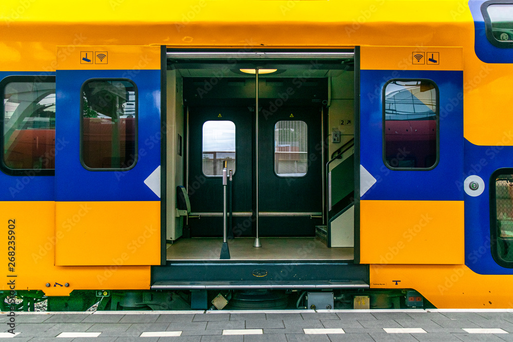 Dutch train in Arnhem