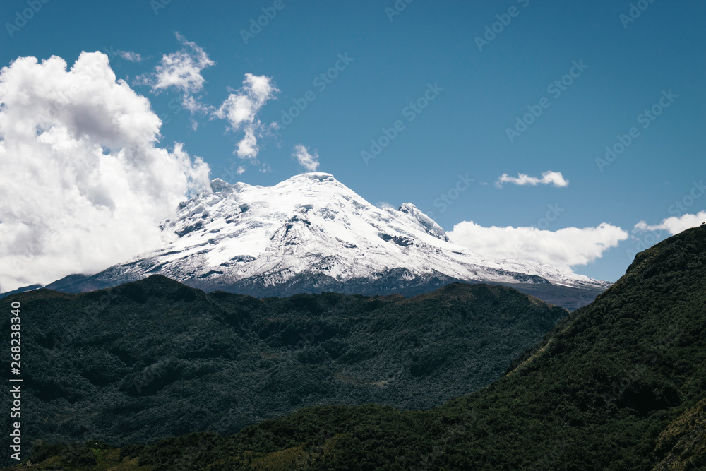 Volcano in Ecuador