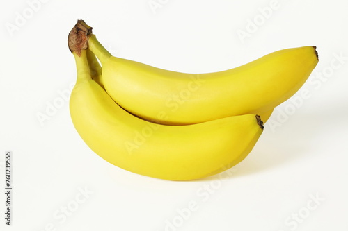  banana fruit isolated in white background
