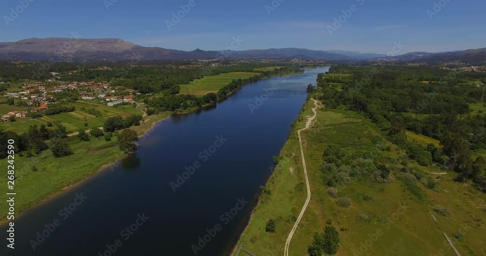 River View on Green Landscape River View on Green Landscape