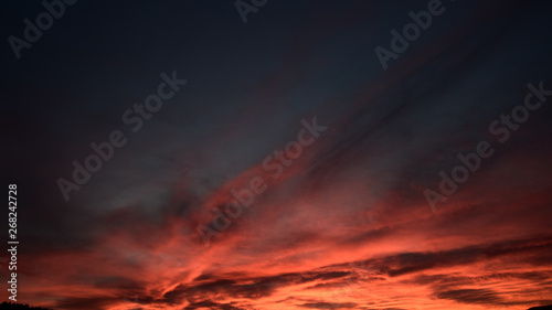 sunset at hüttikon