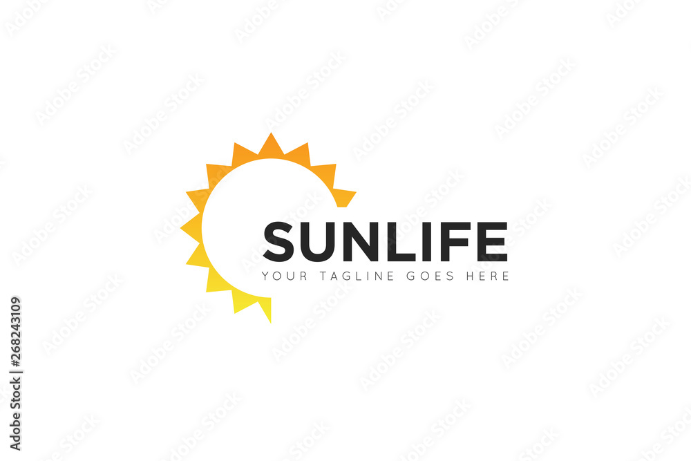 sun logo and icon vector illustration design template sun logo and icon vector illustration design template