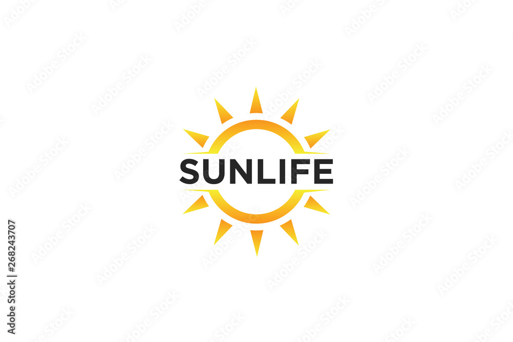sun logo and icon vector illustration design template sun logo and icon vector illustration design template