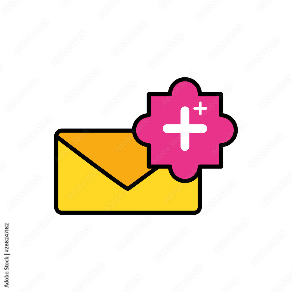 envelope mail with pluss symbol envelope mail with pluss symbol