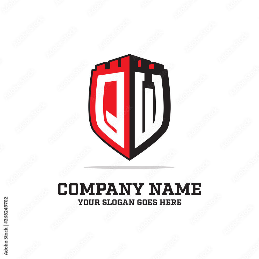 QW Initial letter logo design , clean and clever vector - can used technology, internet,antivirus, real estate, gym QW Initial letter logo design , clean and clever vector - can used technology, internet,antivirus, real estate, gym