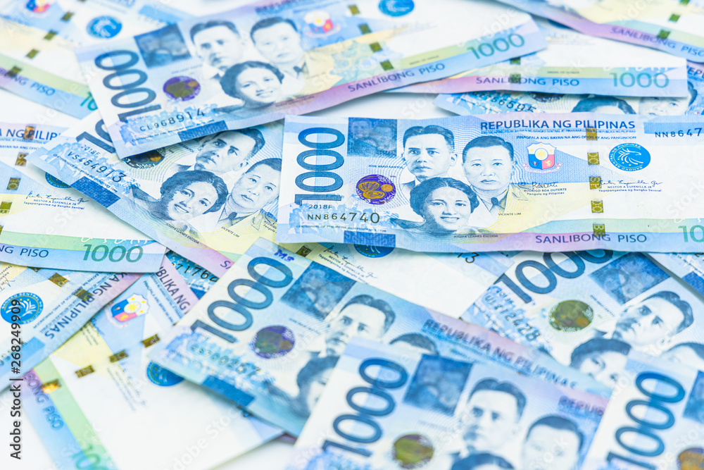 Philippine 1000 peso bill, Philippines money currency, Philippine money bills background. Philippine 1000 peso bill, Philippines money currency, Philippine money bills background.