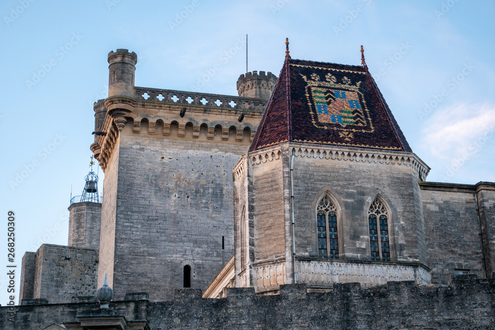 Fototapeta premium The Chateau of Duke of Uzes in France