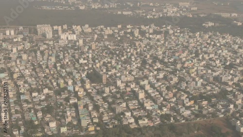 Tirupati, India, 4k aerial drone ungraded footage photo
