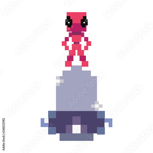 invader video game retro