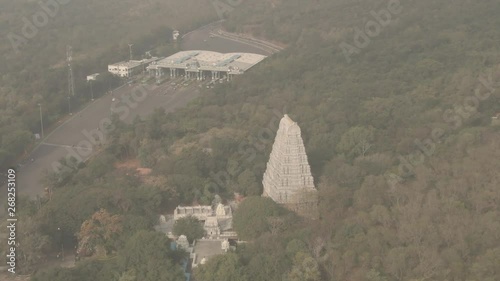 Tirupati, India, 4k aerial drone ungraded footage photo