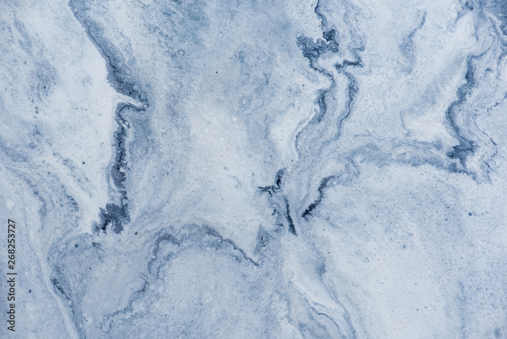 abstract white and gray acrylic pattern texture look like marble background.
