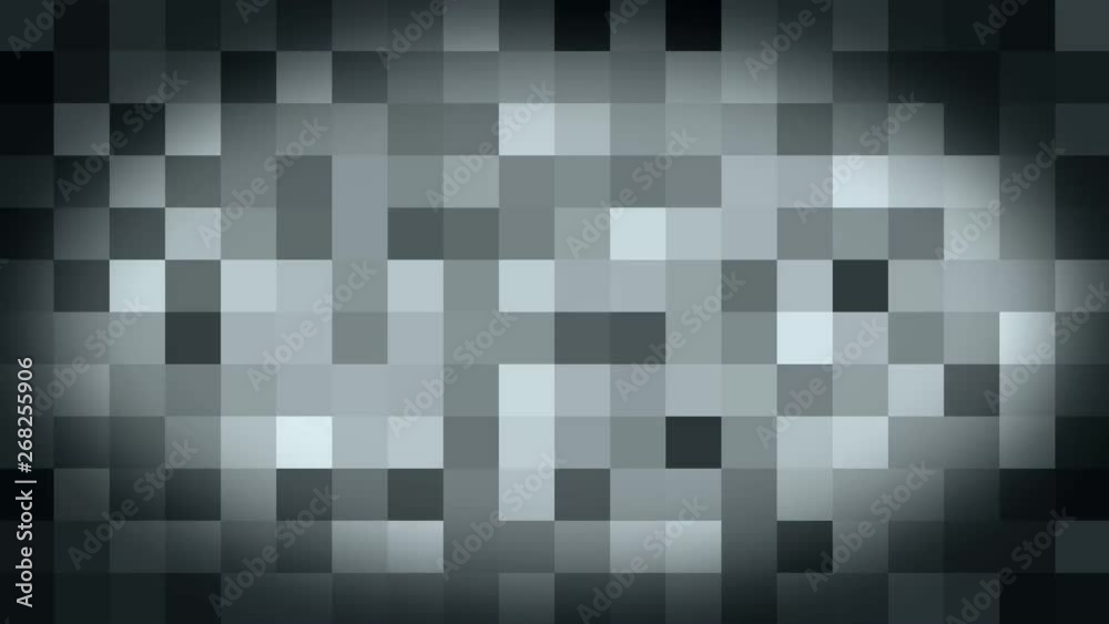 Animated Pixelated loop Art Background 3d animation