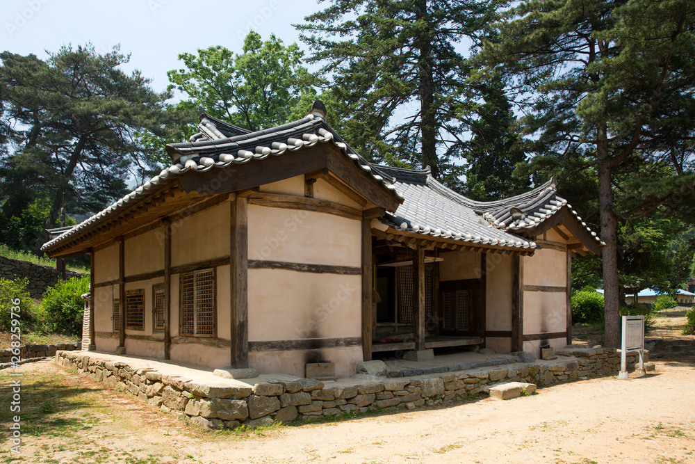 Maengssi Haengdan House in Asan-si, South Korea.