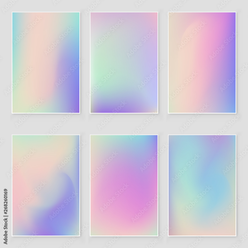 Fototapeta premium Blurred background. Absract Smooth light colors.