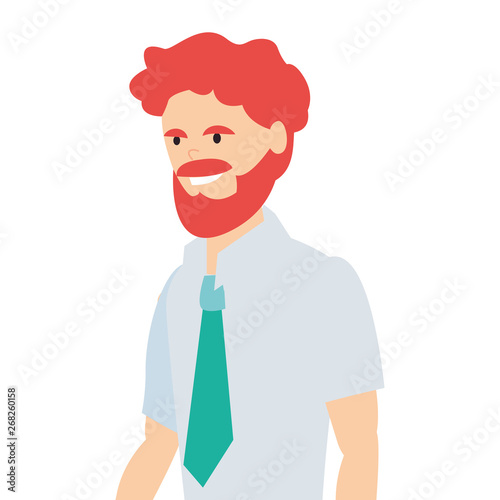 businessman character avatar photo