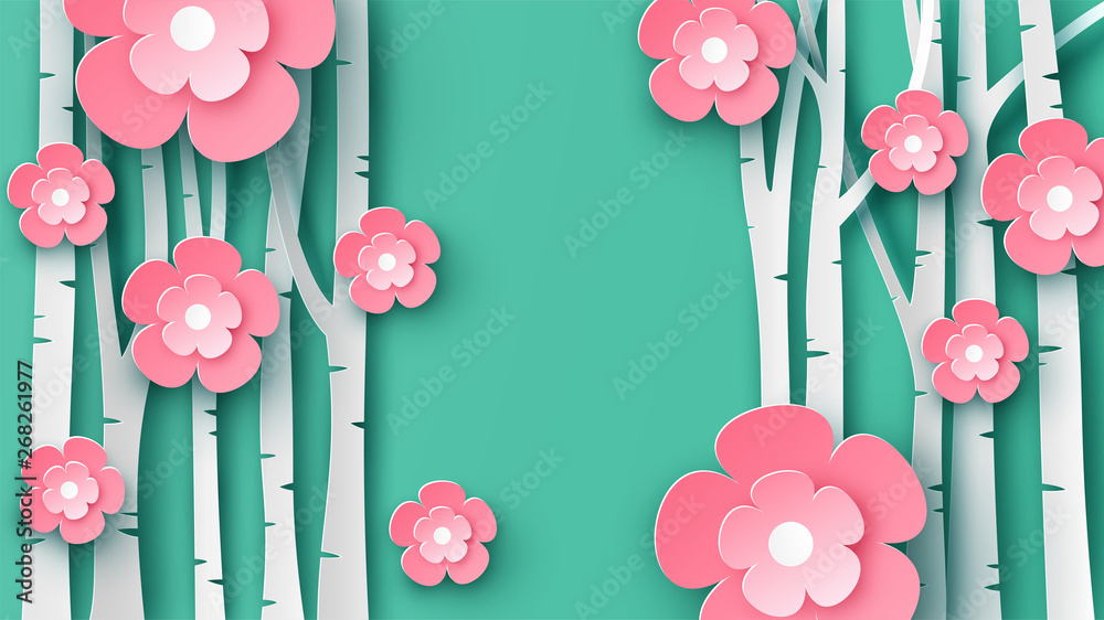 Premium AI Image  Delicate Tree Trunk Blossom Clipart Digital Download for  Art Crafts Decor