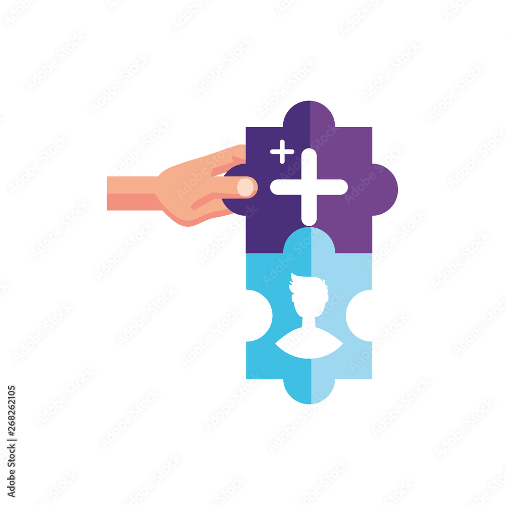 hand with male user account and add symbol hand with male user account and add symbol