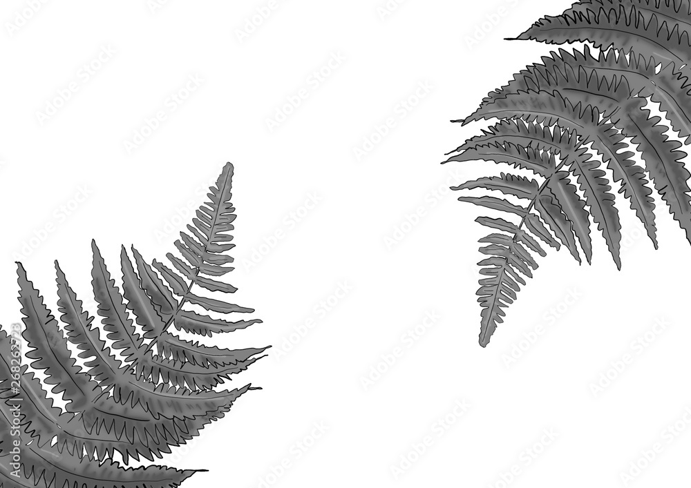 Naklejka premium 植物