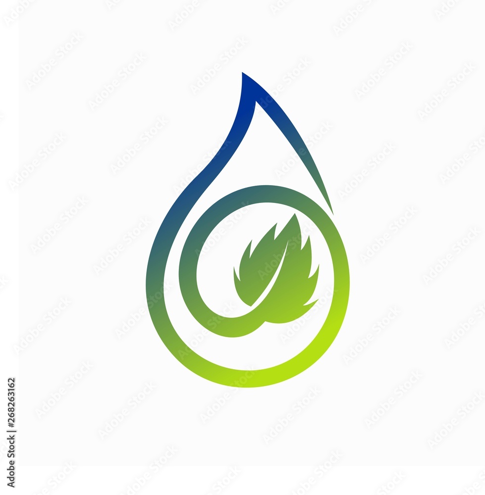 Water droplets that form leaves Water droplets that form leaves