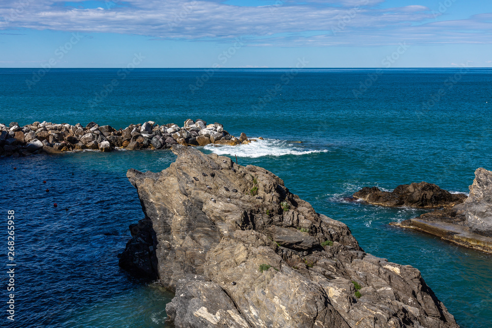 Blue sea and sky