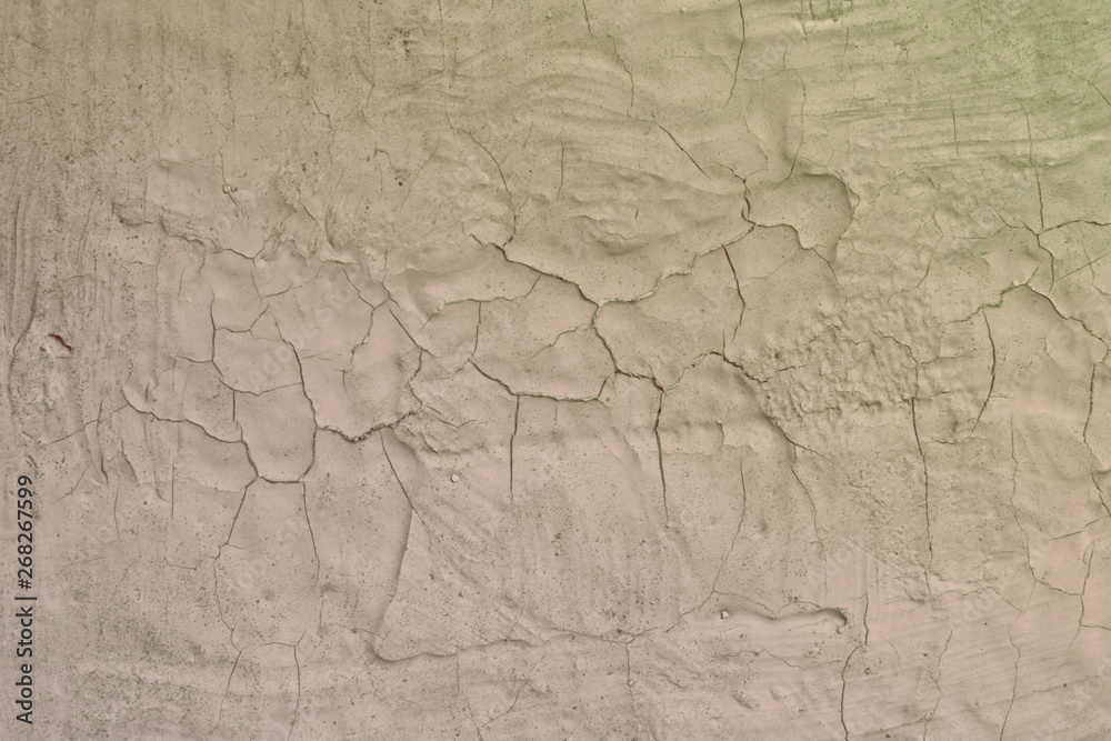 green creative scratched damaged paint texture - pretty abstract photo background