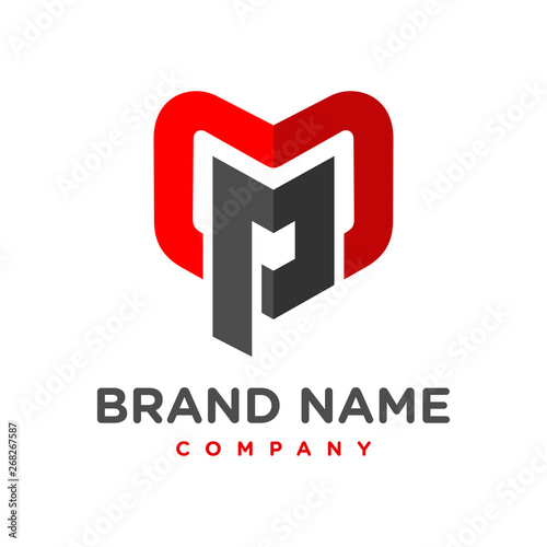 initial logo MP