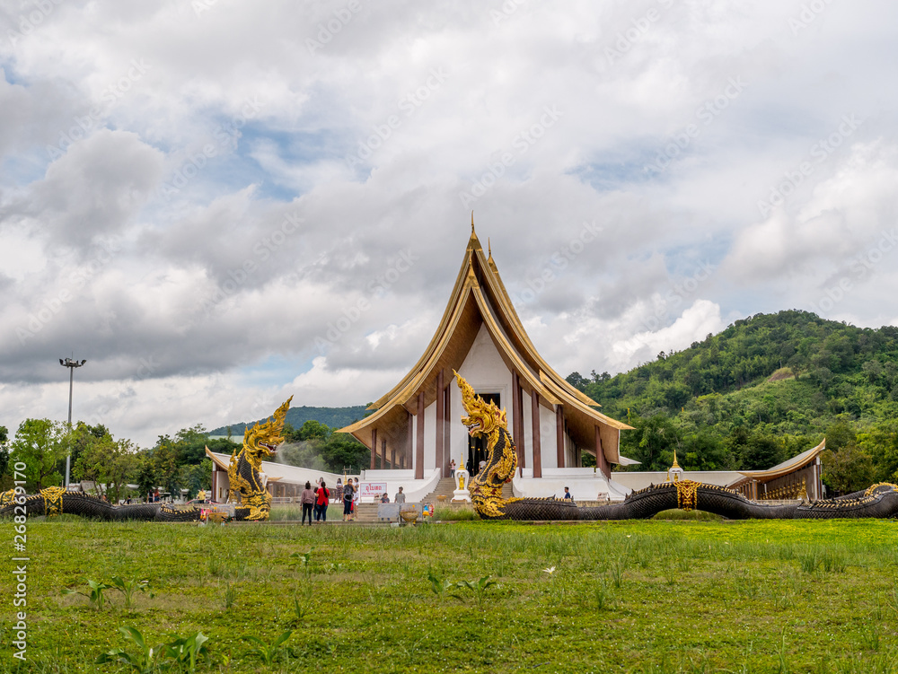 Mahayana Temple, Nong Phai District, Phetchabun Province, Thailand, October 21 2018 Mahayana Temple, Nong Phai District, Phetchabun Province, Thailand, October 21 2018