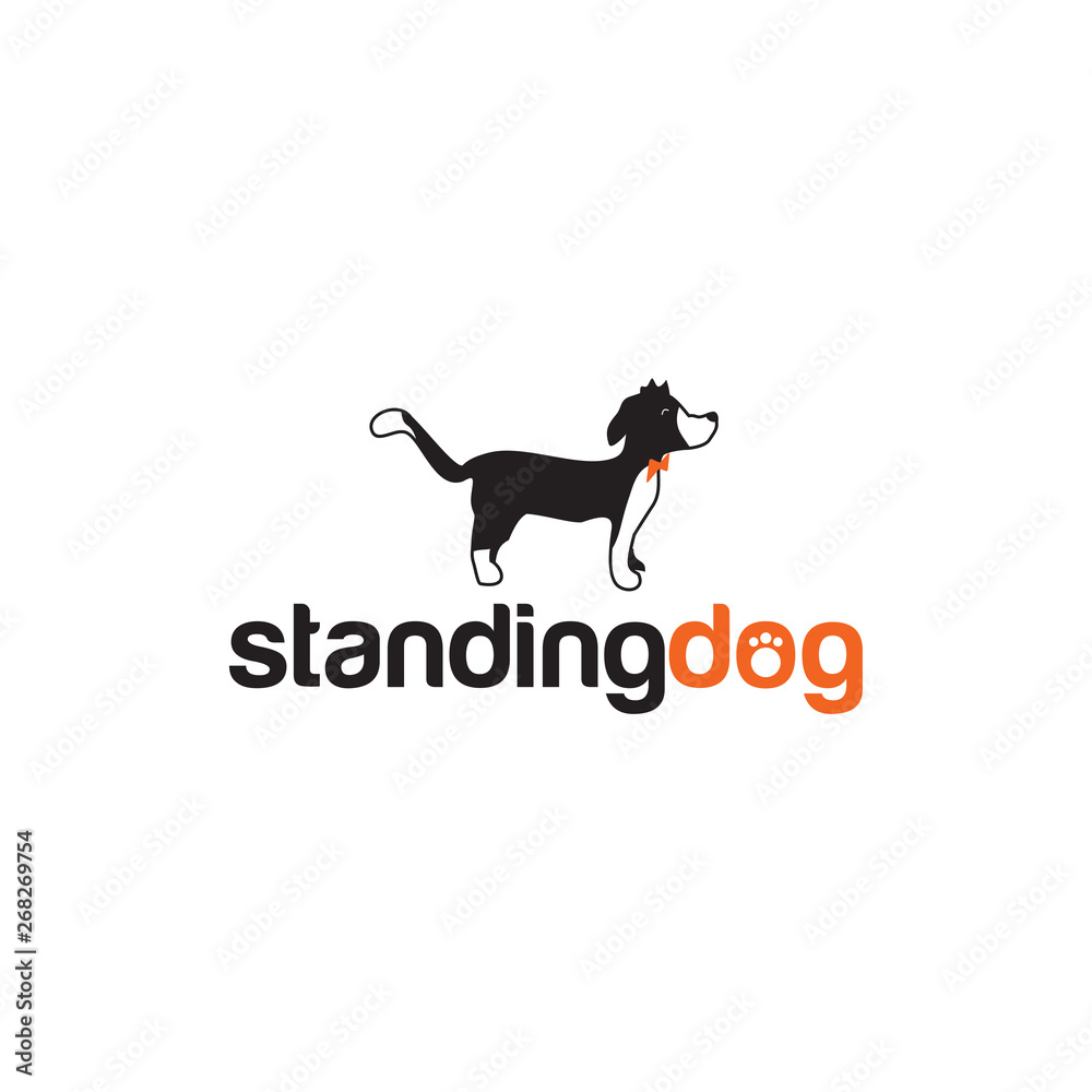 Dog icon logo design vector template Dog icon logo design vector template