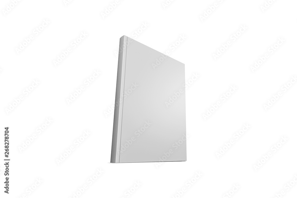 White Cover Book Template on White White Cover Book Template on White