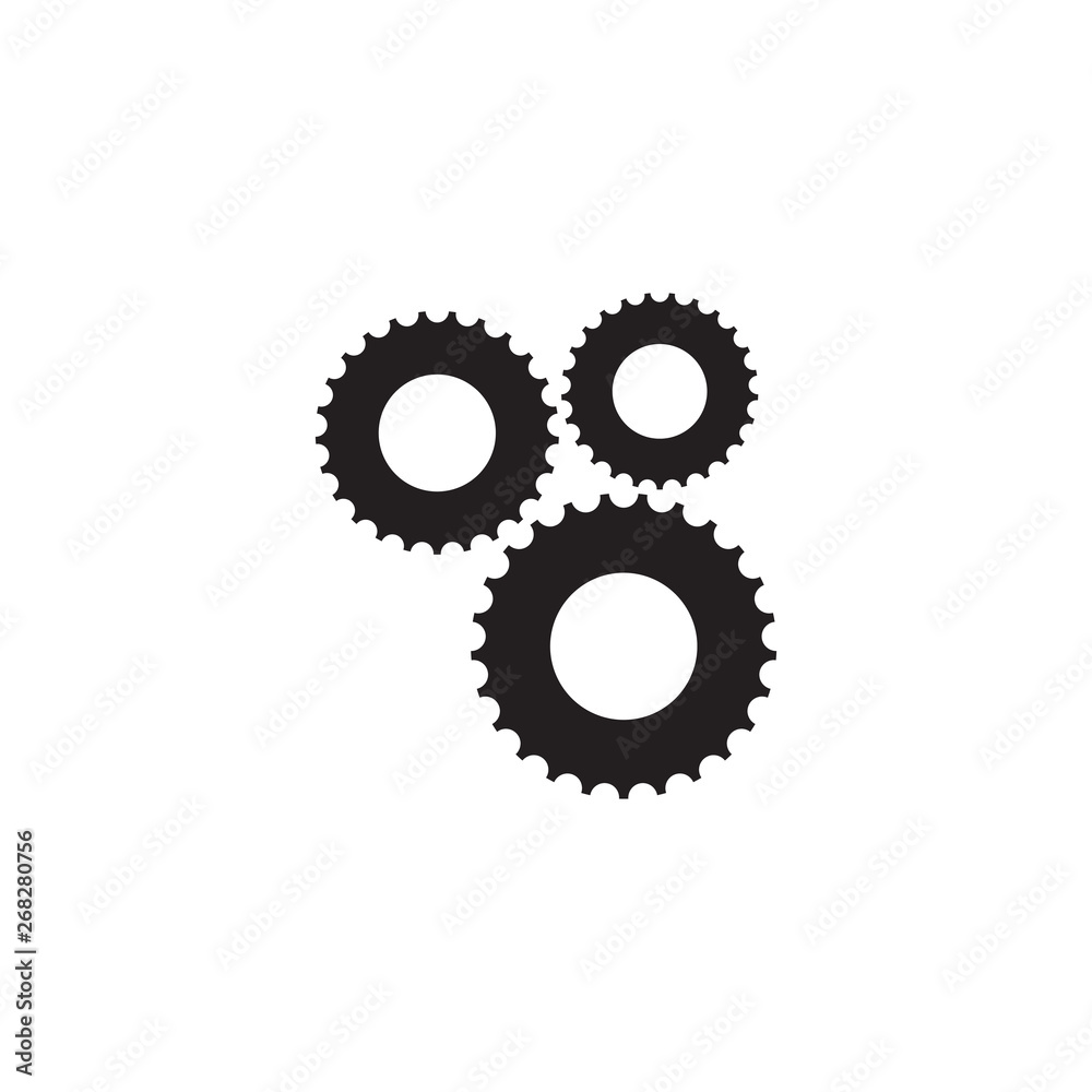 Gear machine icon logo design vector template Gear machine icon logo design vector template