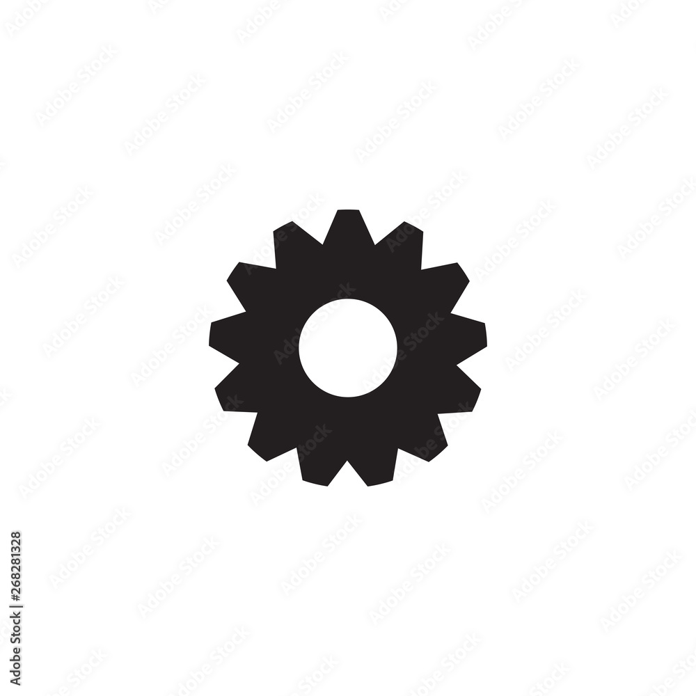 Gear machine icon logo design vector template Gear machine icon logo design vector template