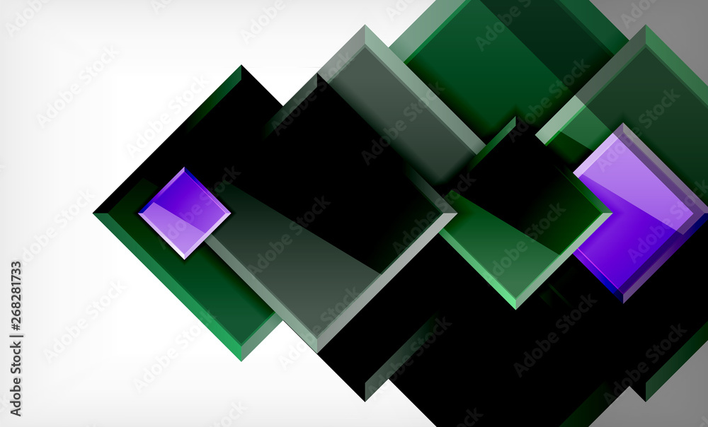 Bright colorful square shape blocks geometrical background Bright colorful square shape blocks geometrical background