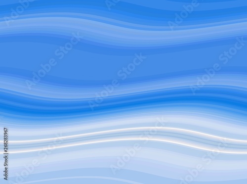 corn flower blue, royal blue and lavender blue colored abstract waves texture can be used for graphic illustration, wallpaper, poster or cards © Eigens