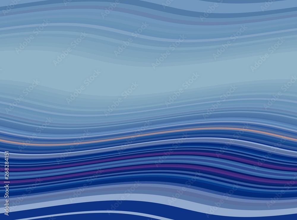 abstract waves background with cadet blue, midnight blue and teal blue color. waves can be used for wallpaper, presentation, graphic illustration or texture