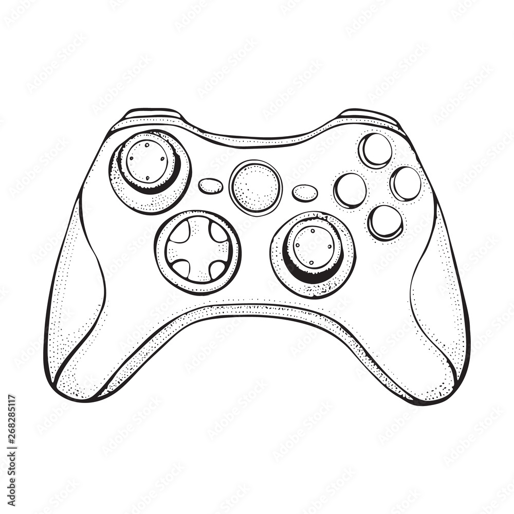 Como desenhar um gamepad 