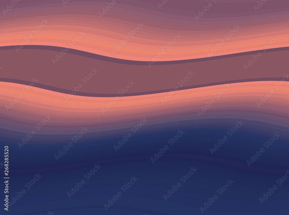 abstract antique fuchsia, light coral and midnight blue color ocean waves background. can be used for wallpaper, presentation, graphic illustration or texture